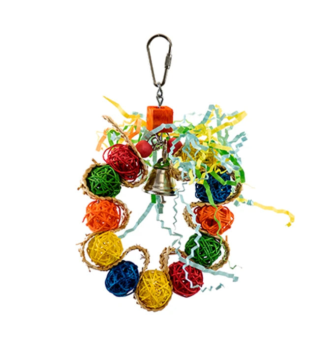 budgies love to chew as they play and these toys are designed to be durable but shreddable