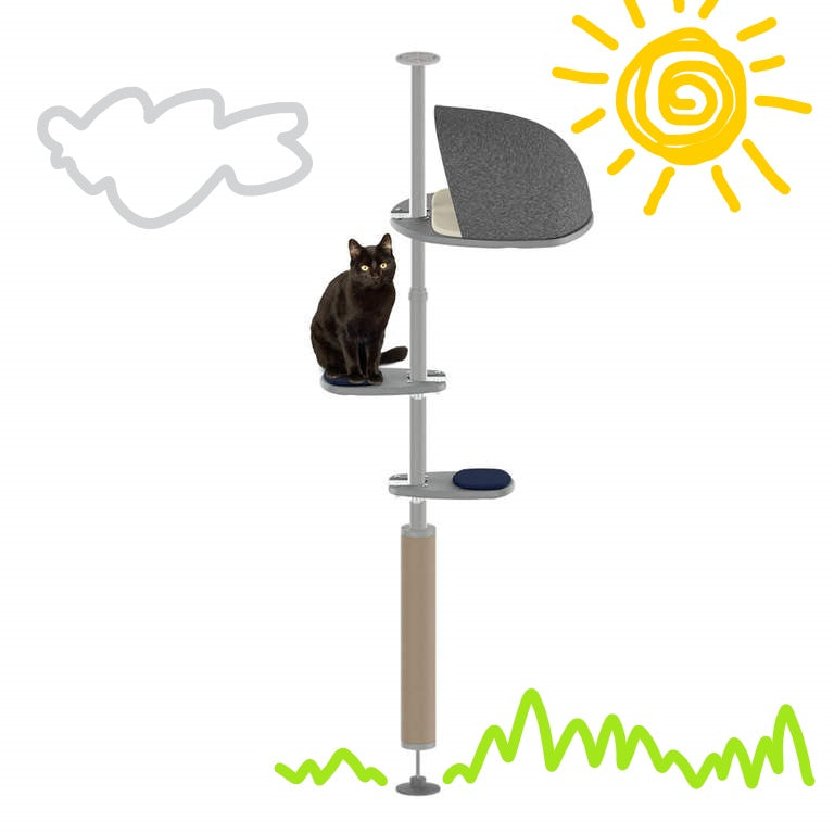 Omlet Outdoor Freestyle Cat Tree - Treehouse Kit