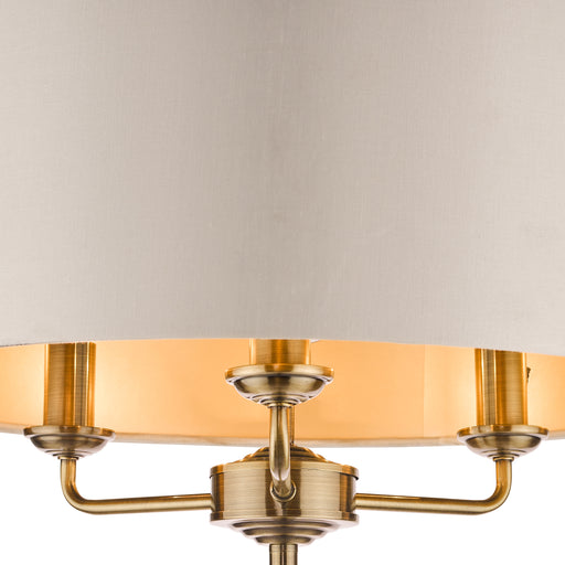 Laura Ashley Elliot Small Table Lamp, Brass