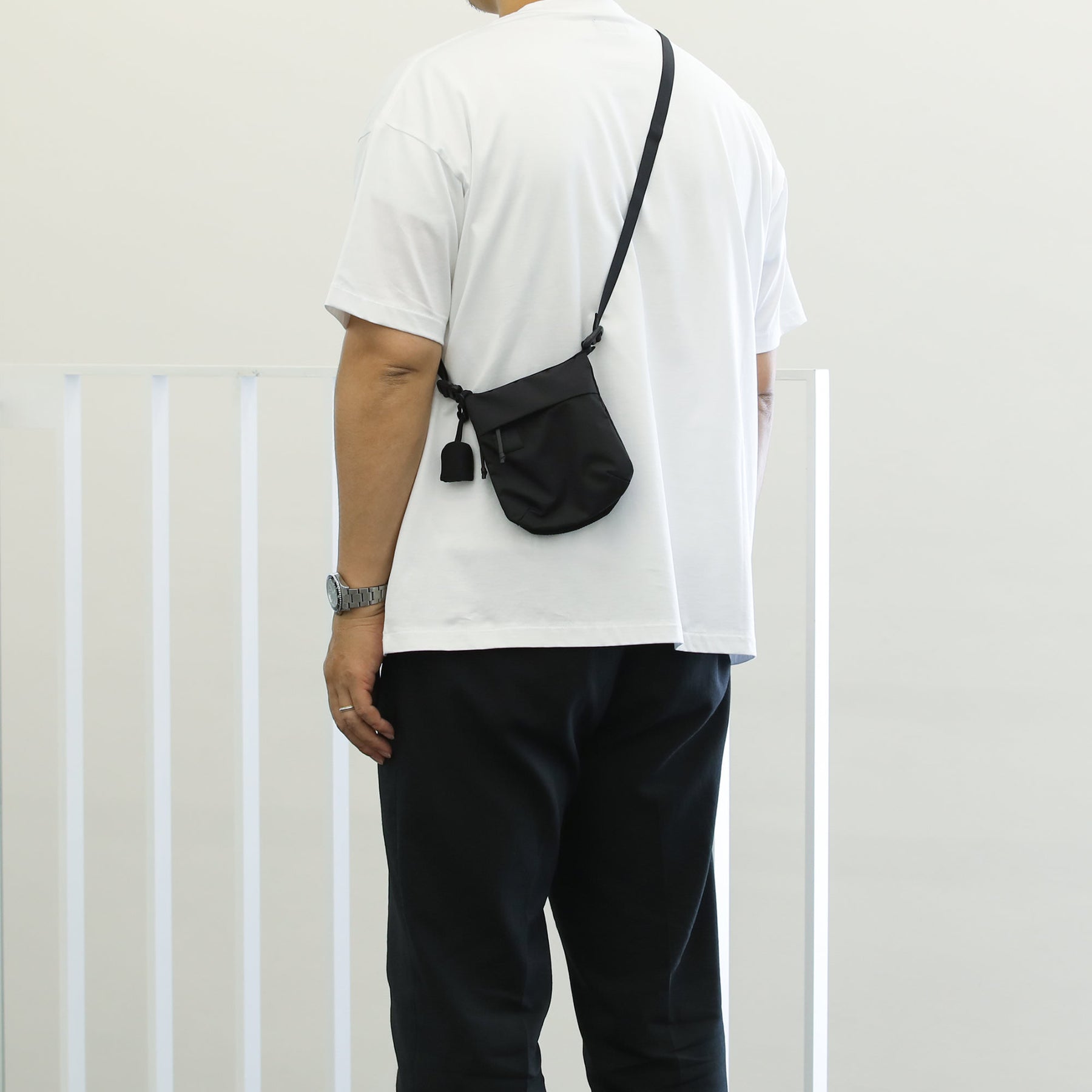 RAMIDUS×CLANE SHOULDER POUCH ブラック