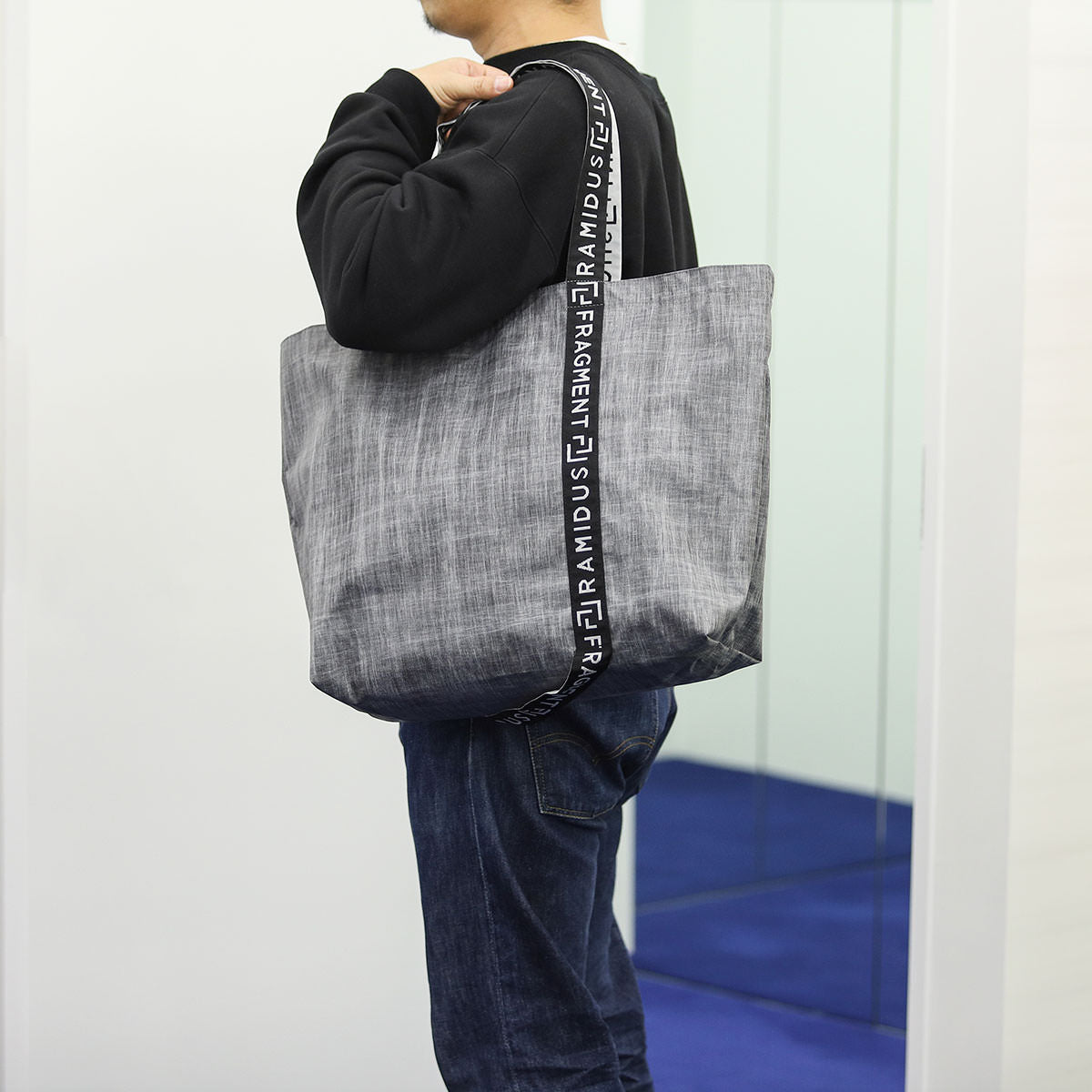 RAMIDUS MIRAGE NAVY TOTE BAG (L) ラミダス | tspea.org