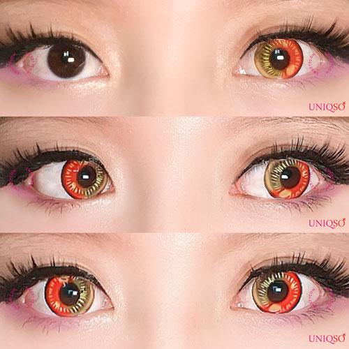 Halloween Color Contact Lenses 1 Pair Cosplay Anime Contact Lenses White  Eye Lenses Red Colored Lenses Pupilentes Halloween  Color Contact Lenses   AliExpress