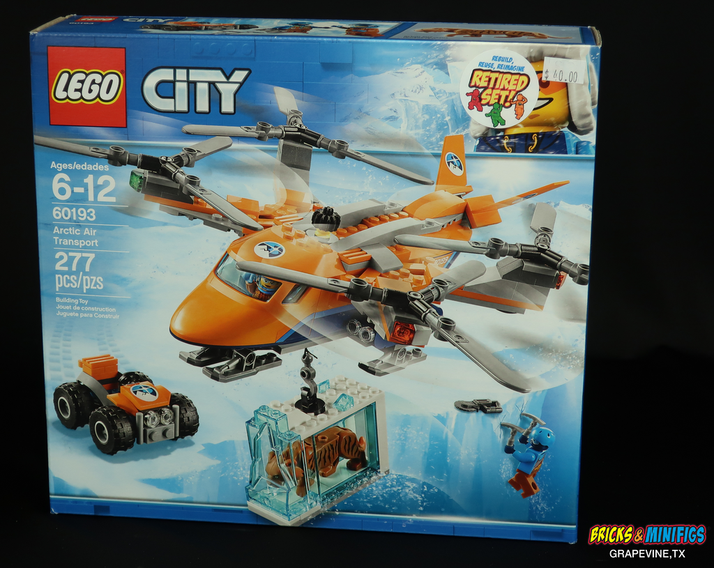 LEGO 60193 Arctic Air Transport – Bricks Minifigs Grapevine