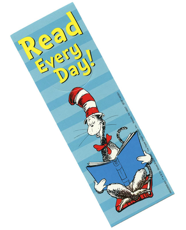 Dr Seuss Read Every Day! Bookmark (36/unit), #834280 (Z-3 ...