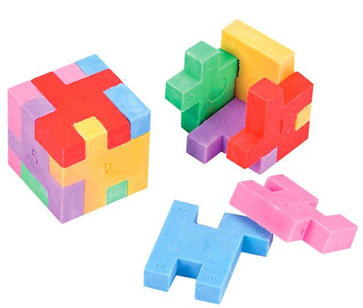 Головоломка 6 частей. Головоломка кубик s7. Головоломка s7 ластики куб. Стерка кубик головоломка. Эразер куб головоломка.