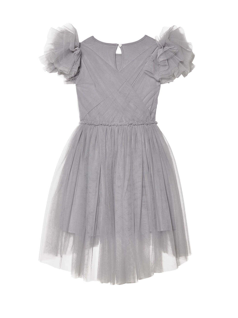 gray tutu dress