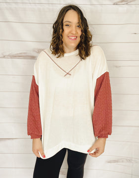 Blissful Breeze Oversized Swing Top