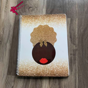 Blonde Puffgirl Spiral Notebook