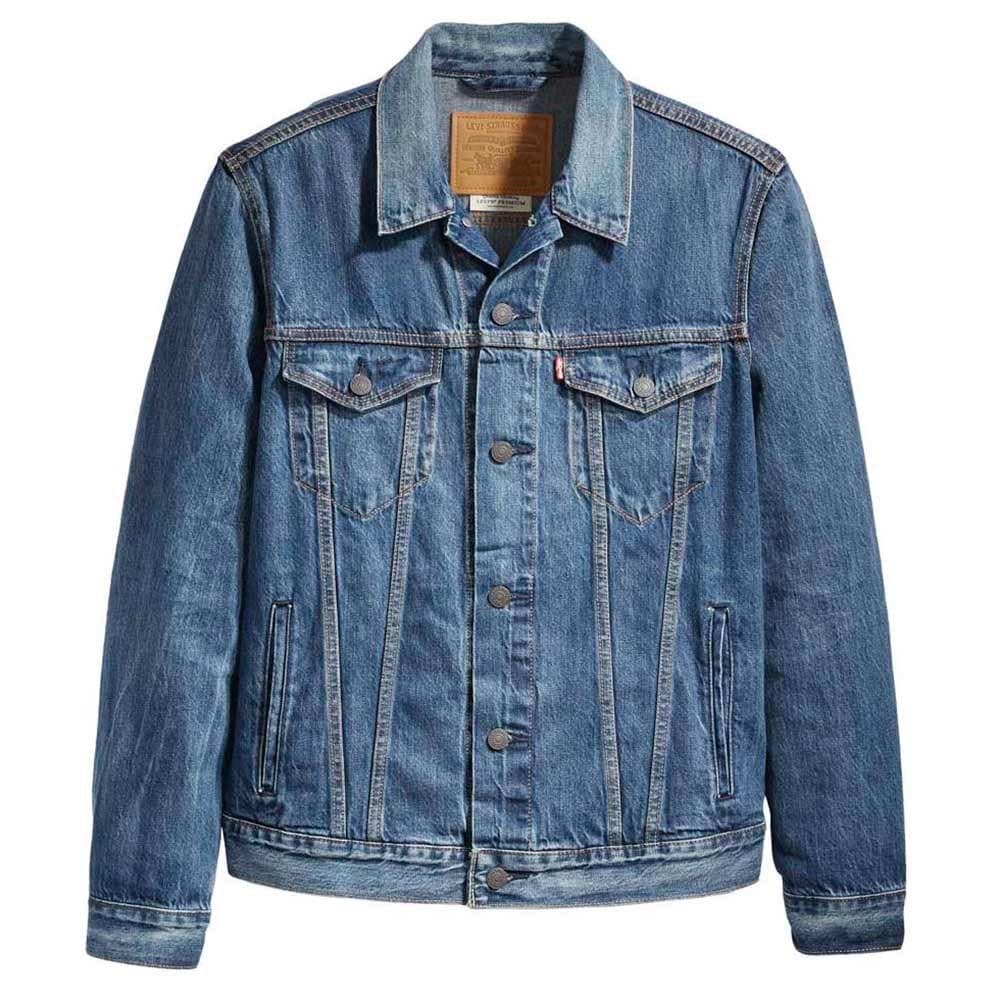 levi's blue denim trucker jacket