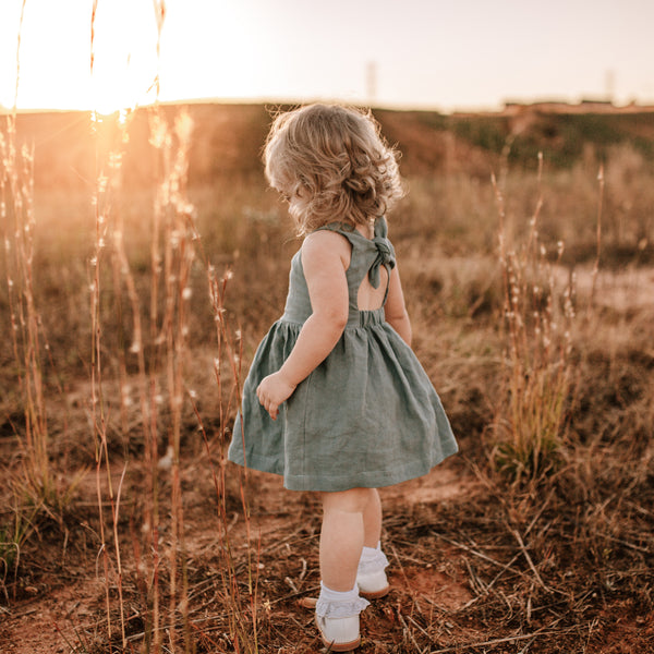 Daisy Dress in Bubblegum Stripe