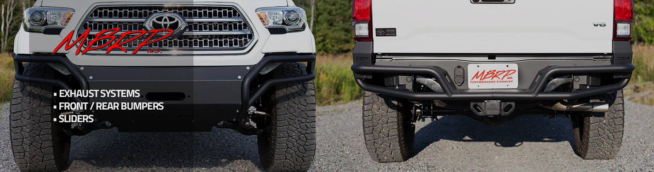 MBRP Toyota Tacoma Exhaust and Bumpers