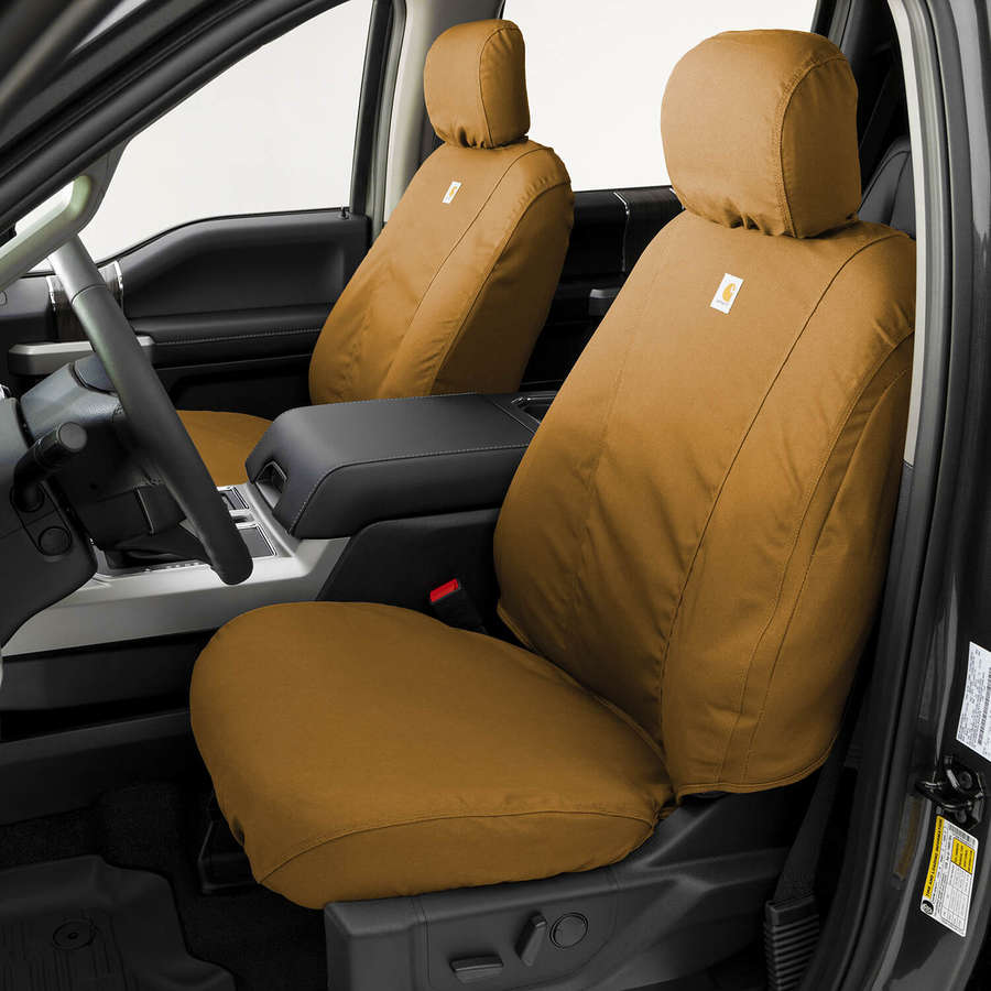 Covercraft Brown Carhartt Seat Saver Seat Covers 2022+ Toyota Tundra