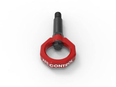 aFe Control Front Tow Hooks Red