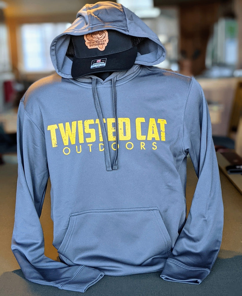 Twisted Cat Hoodie  Twisted Cat Outdoors – Catfish & Crappie