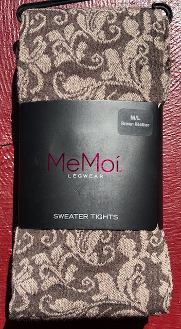 MeMoi tights, cashmere-blend flat-knit (2 colors) – Belle Starr