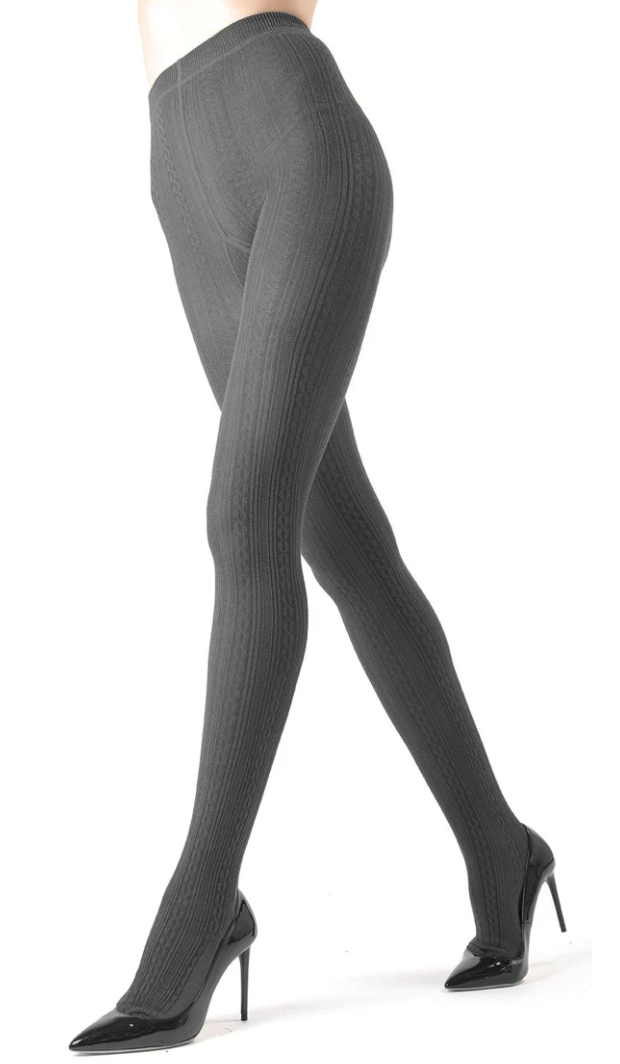 MeMoi tights, cashmere-blend flat-knit (2 colors) – Belle Starr