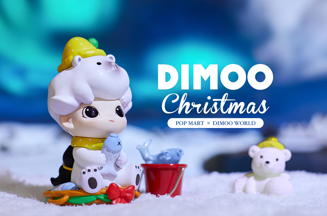 Dimoo Christmas Series by Ayan x Pop Mart Strangecat Toys