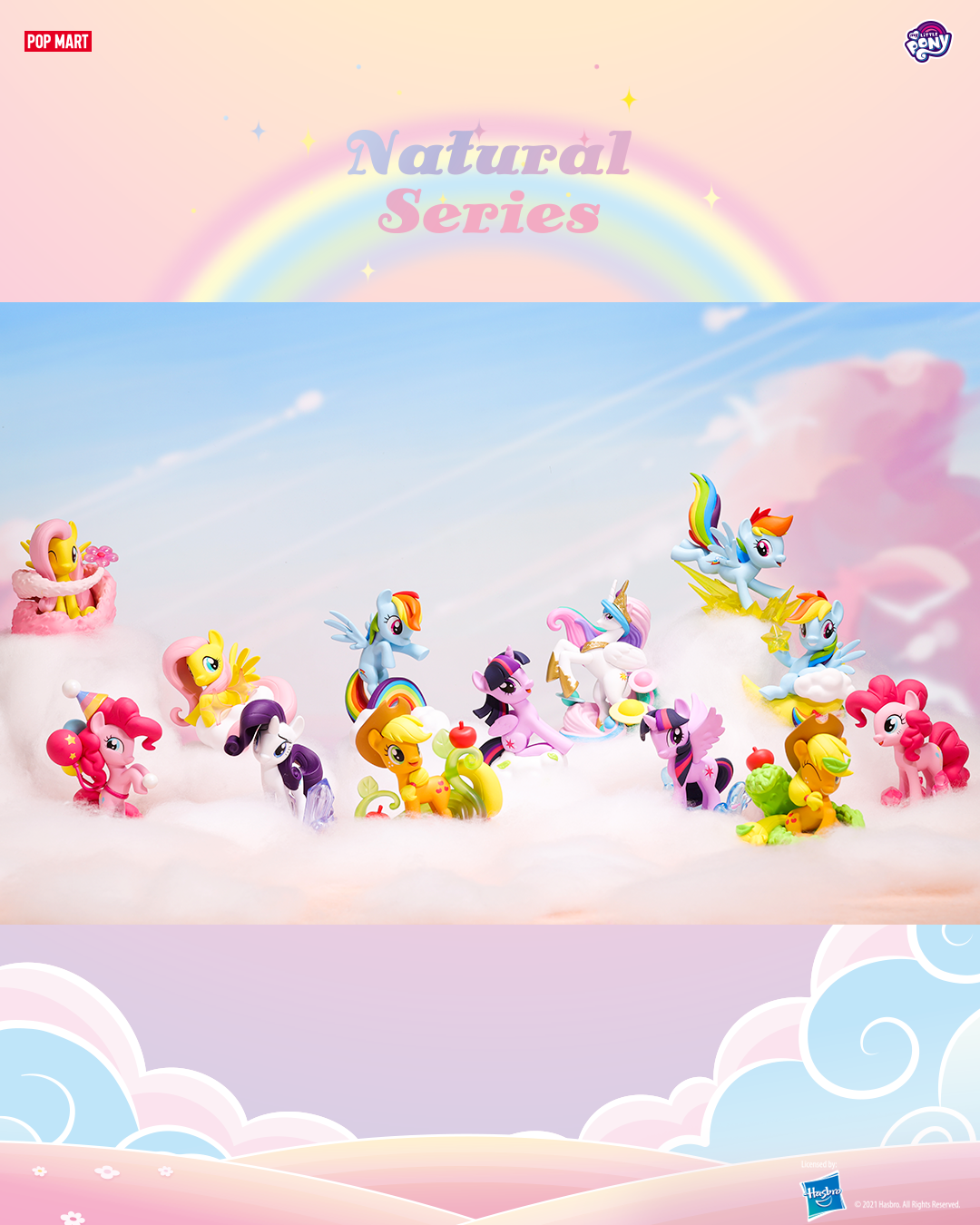 Handvest fantoom bom My Little Pony Natural Blind box Series by Pop Mart – Strangecat Toys