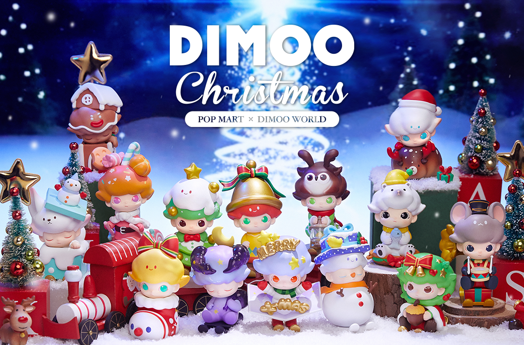 Dimoo Christmas Series by Ayan x Pop Mart Strangecat Toys