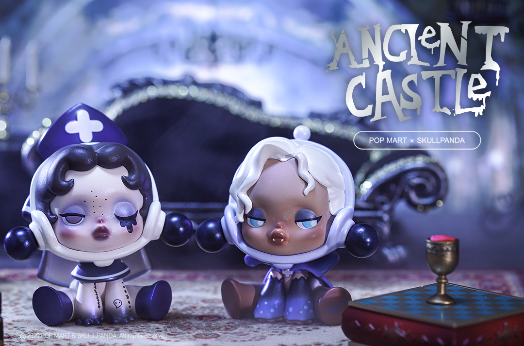 Anclent Castle Blind Box Series by Skull Panda – Strangecat Toys