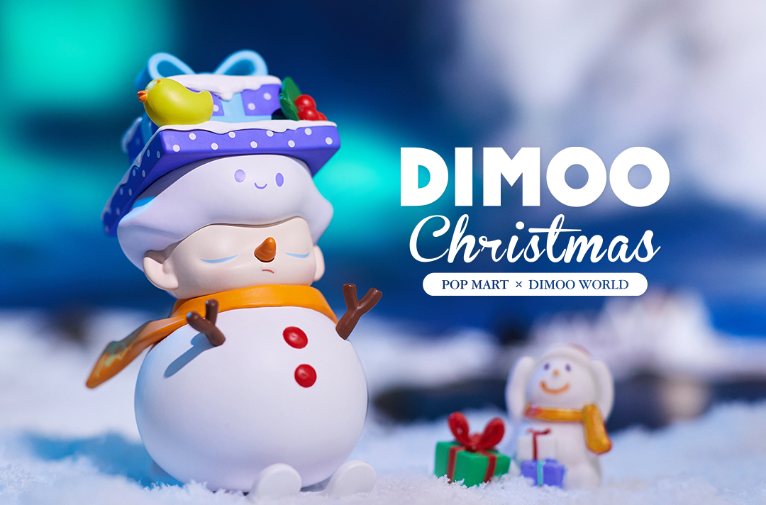 Dimoo Christmas Series by Ayan x Pop Mart Strangecat Toys