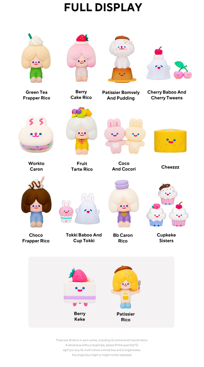 FINDING UNICORN RiCO Afternoon Tea Blind box Series - Preorder ...