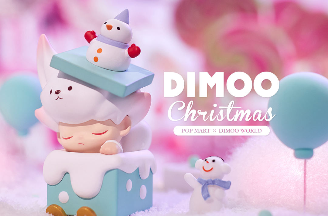Dimoo Christmas Series by Ayan x Pop Mart Strangecat Toys