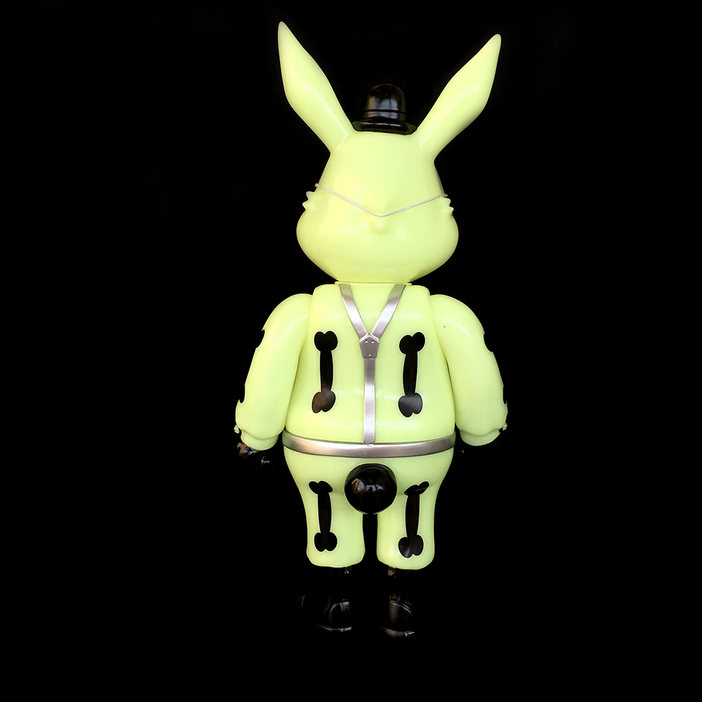 Frank Kozik x BlackBook Toy: A Clockwork Carrot Lil Alex GID Bones