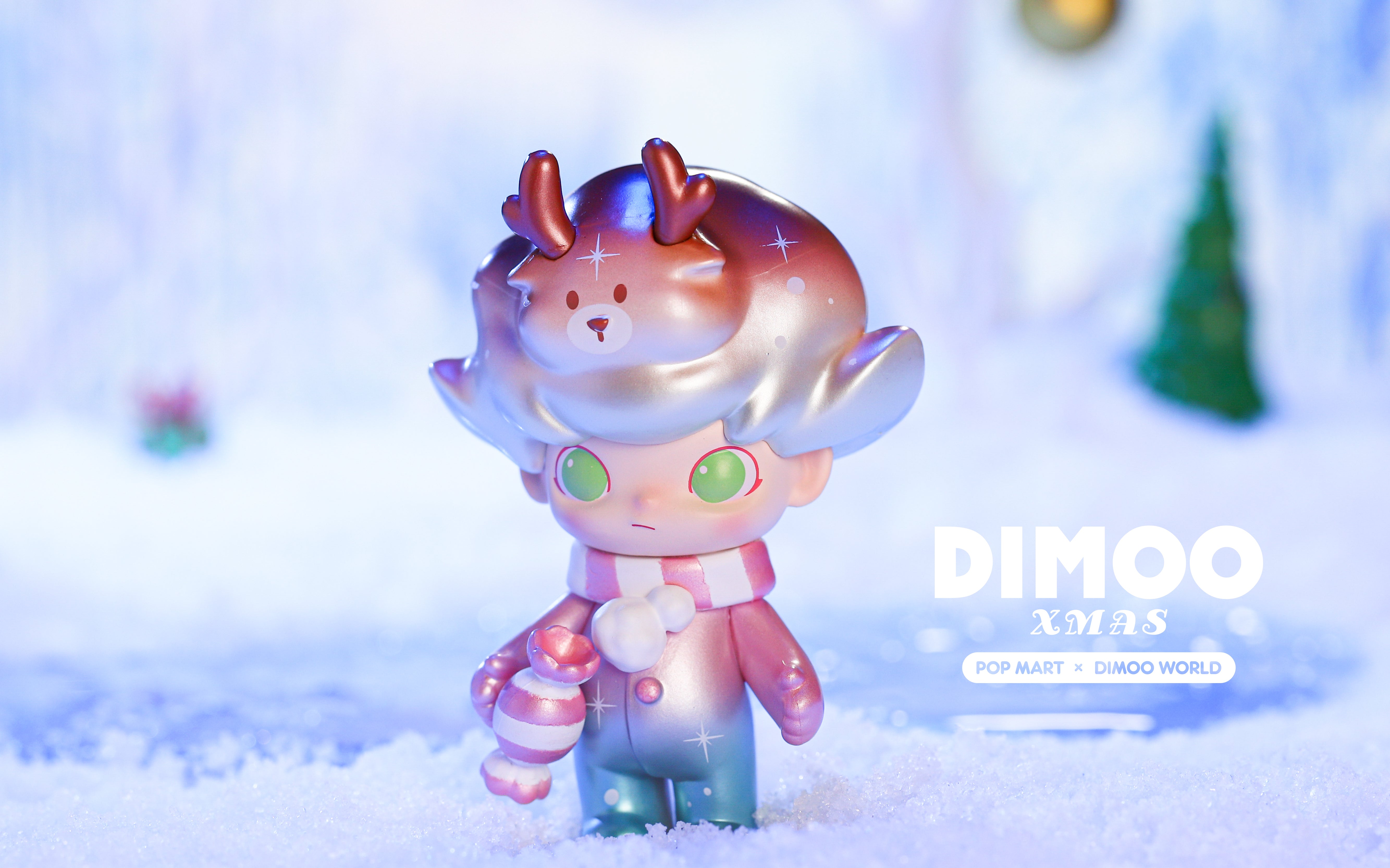 Dimoo Xmas Series by Ayan x Pop Mart Strangecat Toys