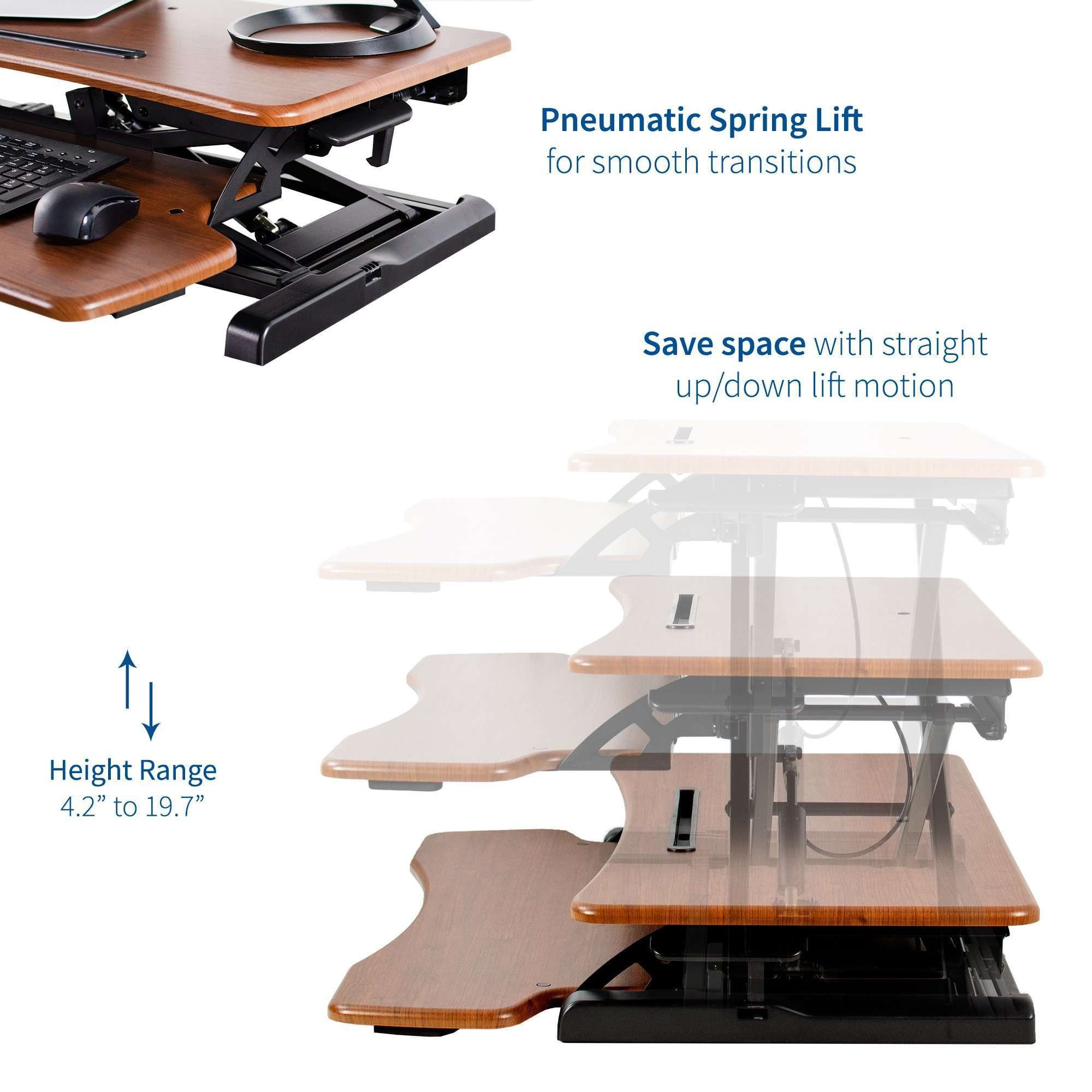 adjustable standing desk converter price