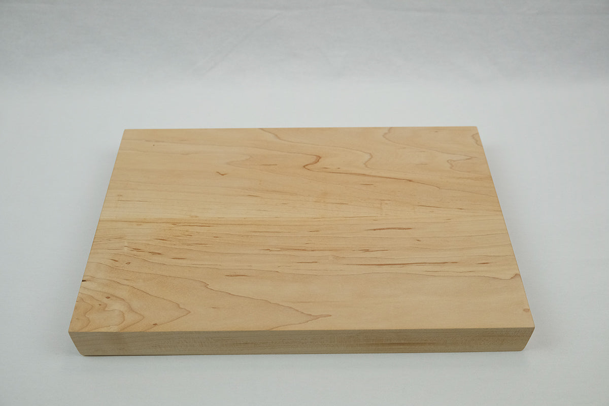 Face grain maple cutting board (1-1/2" thick) - McGary Woodworks