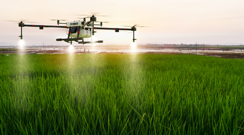 Drones in smart agriculture