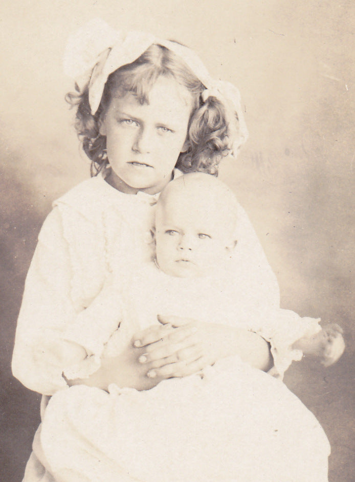 Big Sister is Done- Edwardian Children- RPPC, c. 1910s – Ephemera ...