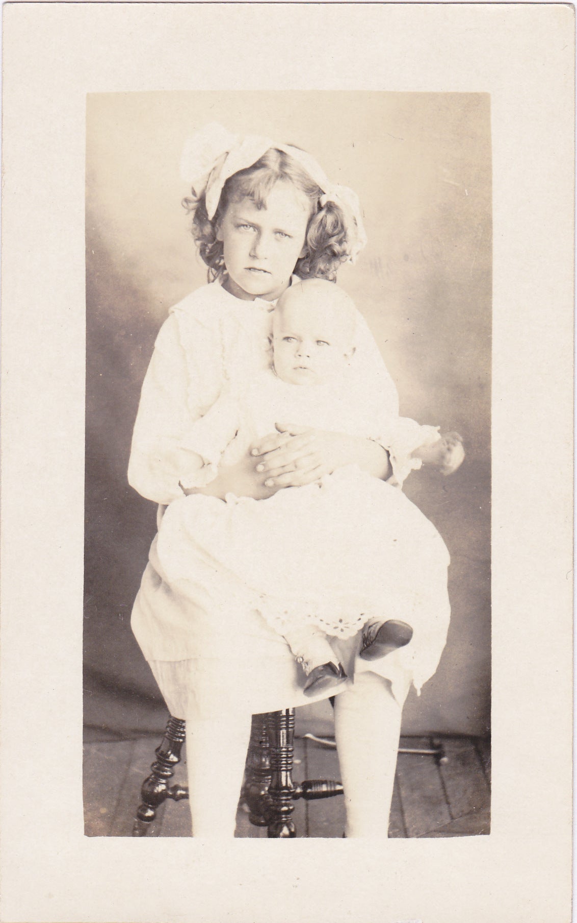 Big Sister is Done- Edwardian Children- RPPC, c. 1910s – Ephemera ...