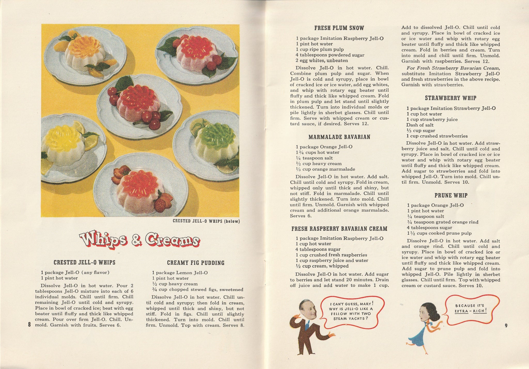 Jack Mary S Jello O Recipe Book Booklet C 1937 Ephemera Obscura Collection