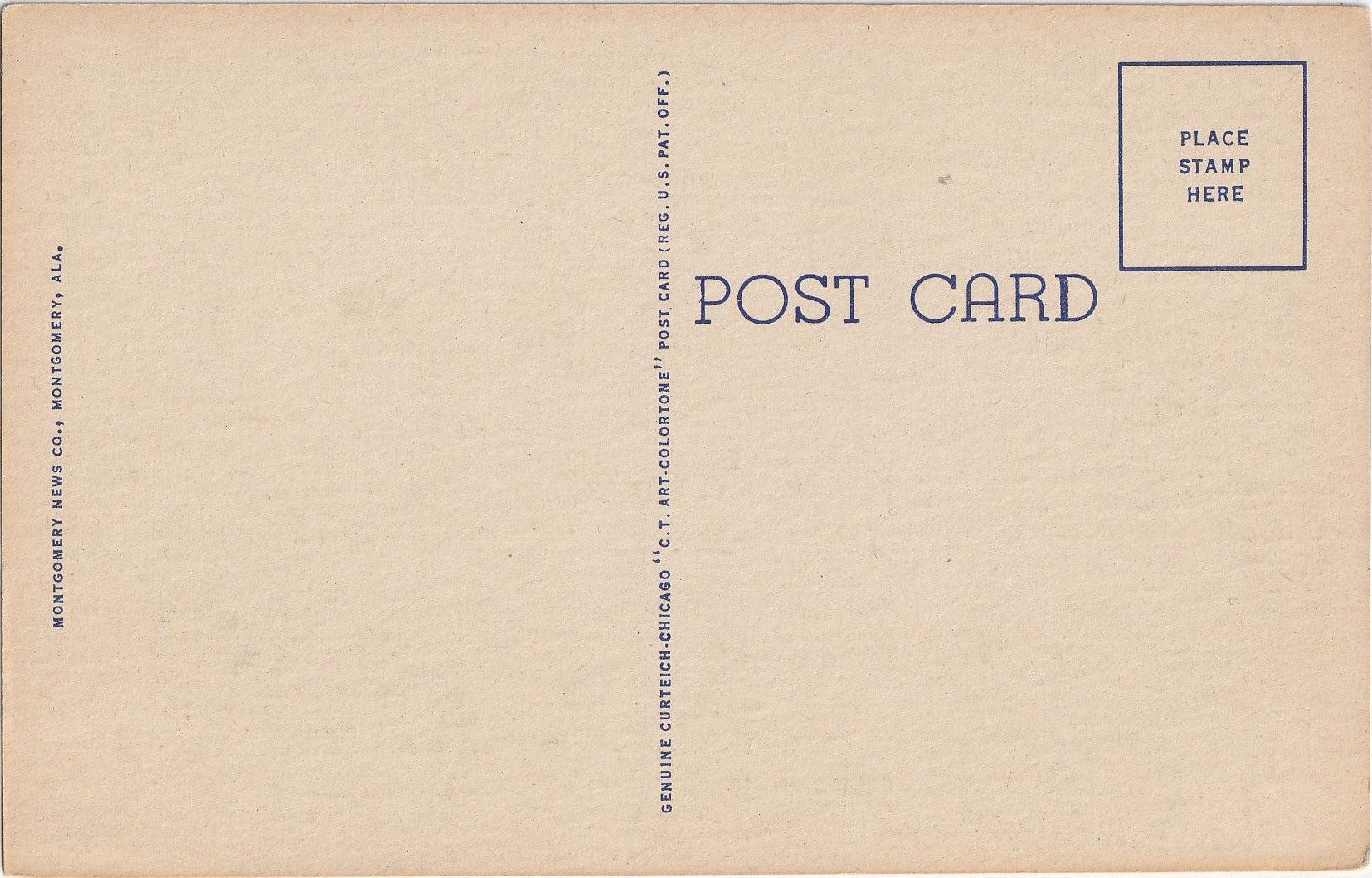 U.S. Post Office - Montgomery, AL - Postcard, c. 1940s – Ephemera ...