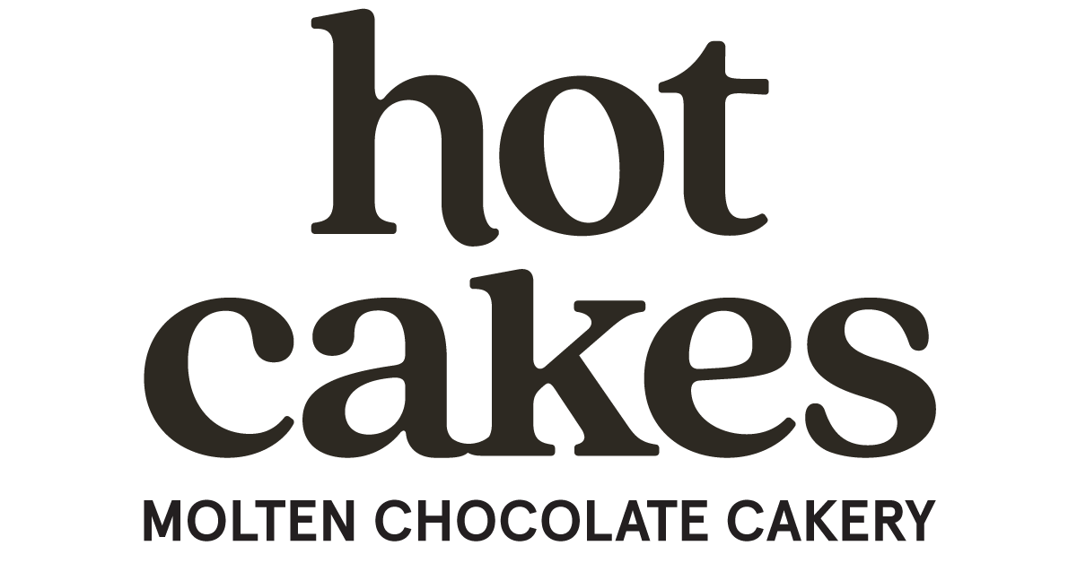 Hot Cakes Logo Molten Chocolate Cakery Shopify