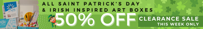 St. Patrick's Day Clearance Box Sale Graphic