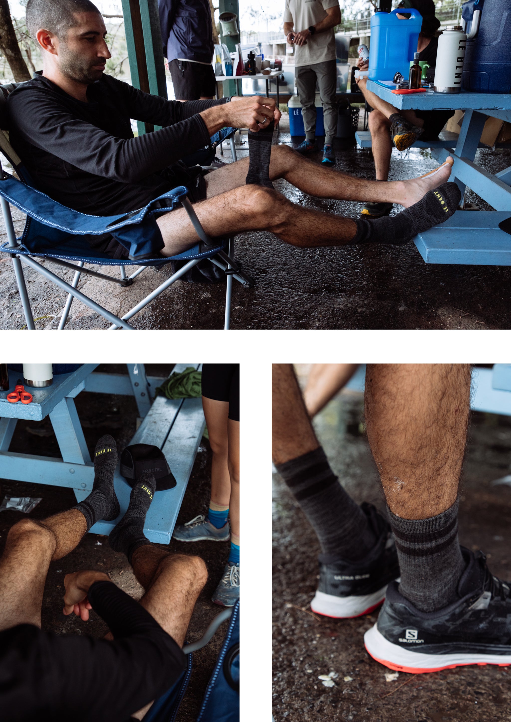 Project Run Forever_Trail Light 3/4 Crew Socks