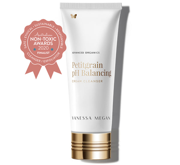 Australian Non Toxic Awards 2020 - finalist - Petitgrain cleanser