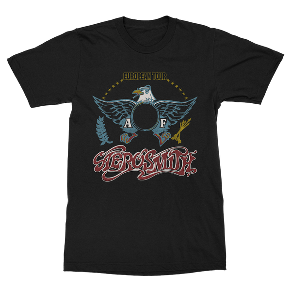 European Tour T-Shirt – Aerosmith Official Store