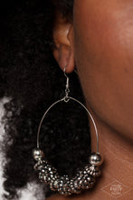 Load image into Gallery viewer, I Can Take a Compliment - Silver Earring Paparazzi