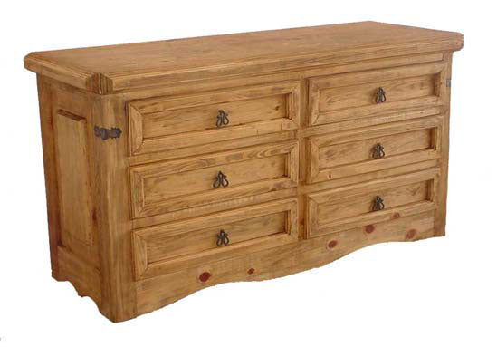 Santiago Horizontal Dresser Durango Trail Rustic Furniture