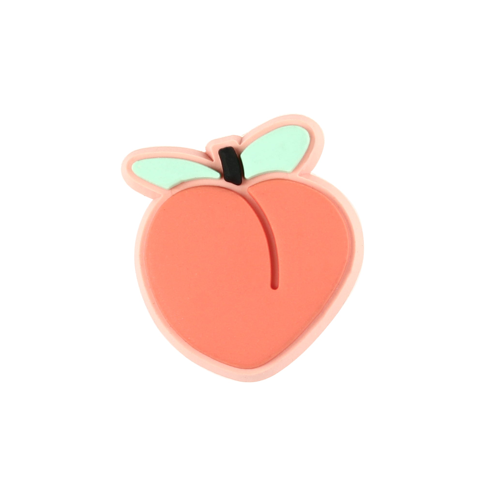 peach croc charm