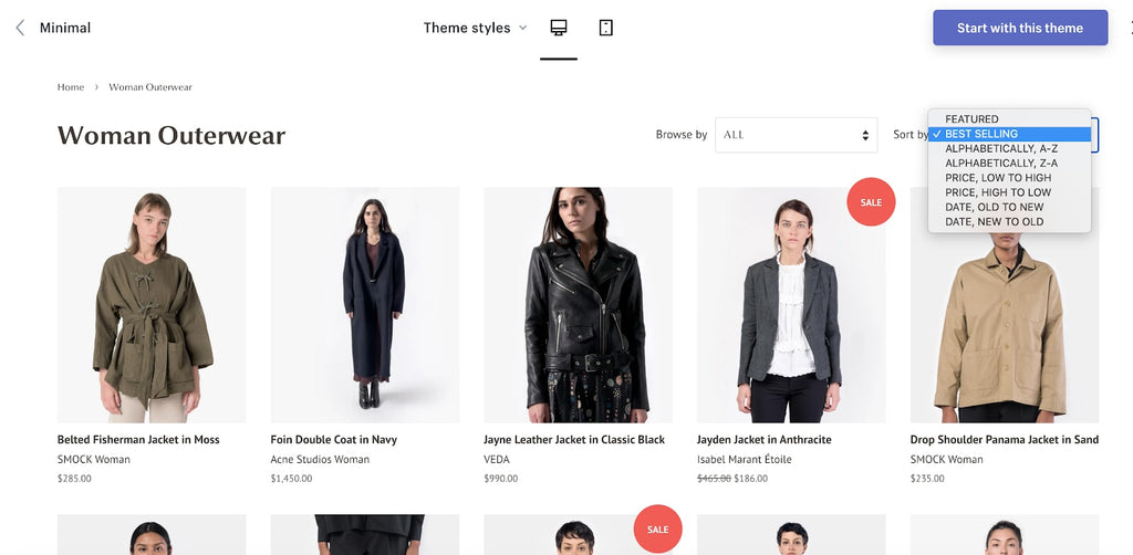 Shopify Minimal Theme: In-depth Features Review [+Video Tutorial]