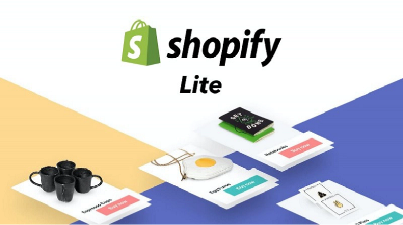 The Shopify buy button