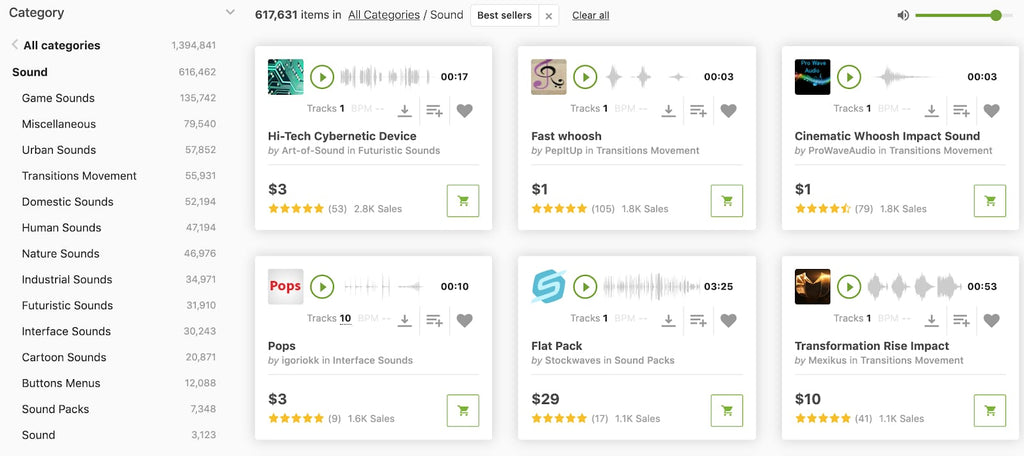 sell audio files on Shopify