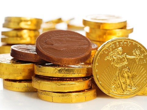 Coin chocolate