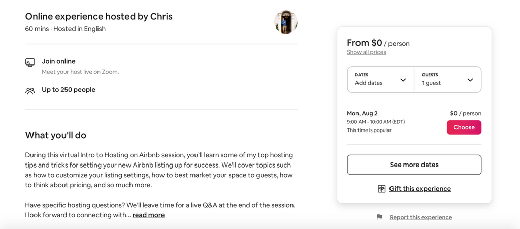 Intro to hosting on Airbnd Webinar