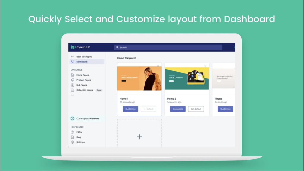 Layout Hub Shopify Funnel Builder